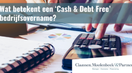 cash and debt free bedrijfsovername