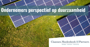 Ondernemers perspectief op duurzaamheid